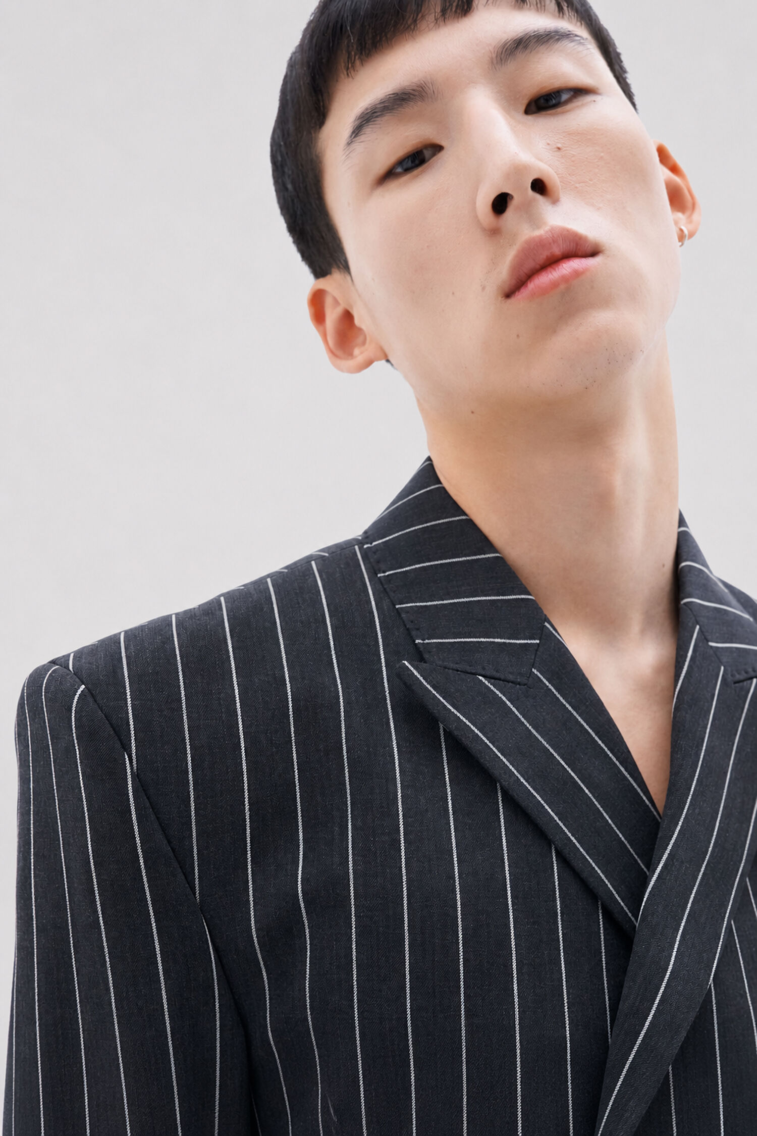 Double Breasted Pinstripe Blaz